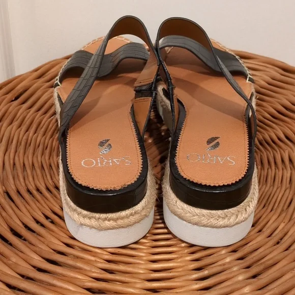 Franco Sarto A-Cappy Woven Platform Summer Sandal Womens 9 - Picture 4 of 8